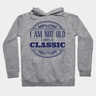 vintage style letters - classic not old Hoodie